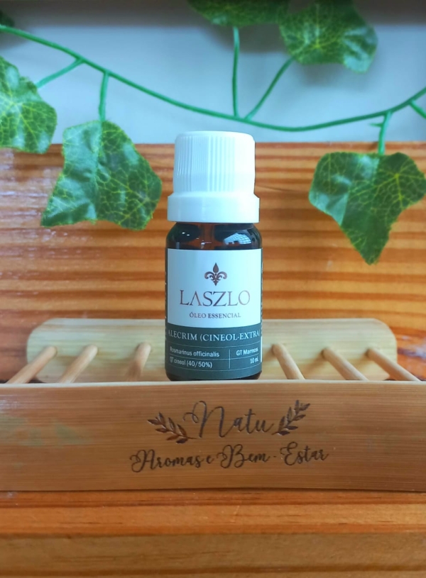 Óleo Essencial Alecrim Cineol Extra GT Marrocos 10 ml