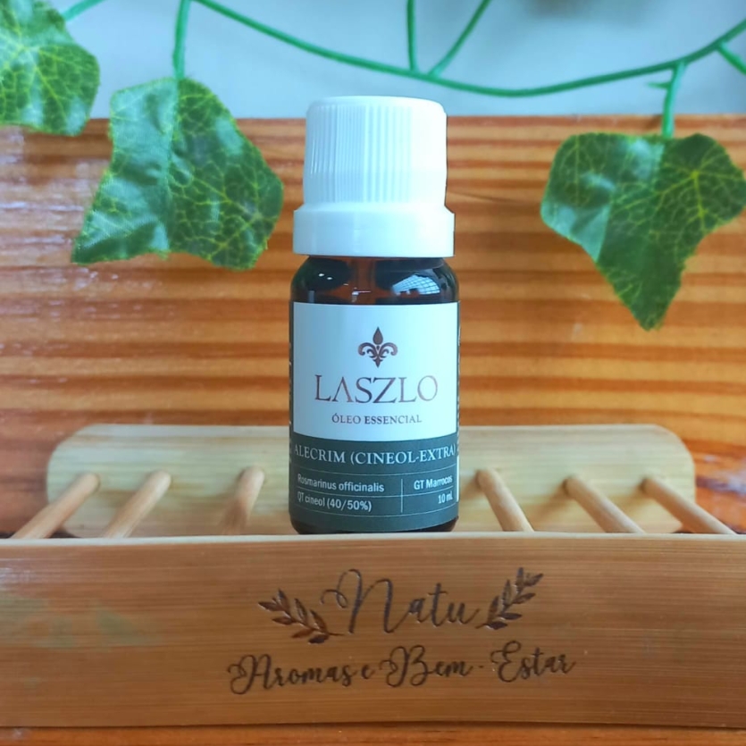Óleo Essencial Alecrim Cineol Extra GT Marrocos 10 ml