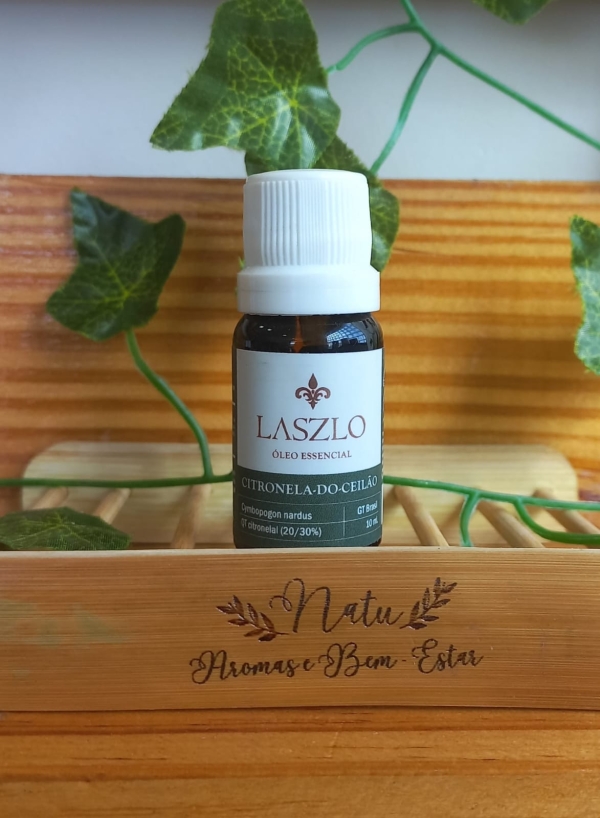 Óleo Essencial Citronela-Do-Ceilão GT Brasil 10 ml