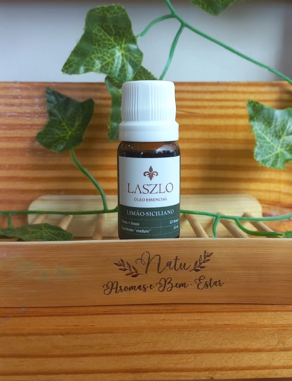 Óleo Essencial Limão-Siciliano (Maduro) GT Brasil 10 ml