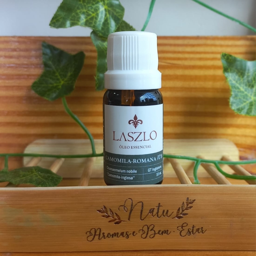 Óleo Essencial Camomila-Romana 10% GT Inglaterra 10 ml