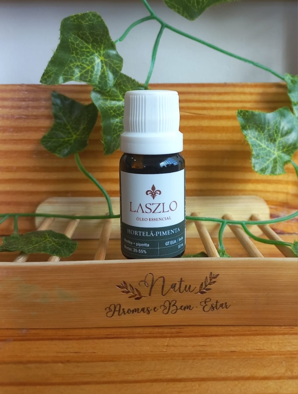 Óleo Essencial Hortelã-Pimenta GT EUA/ Índia 10 ml