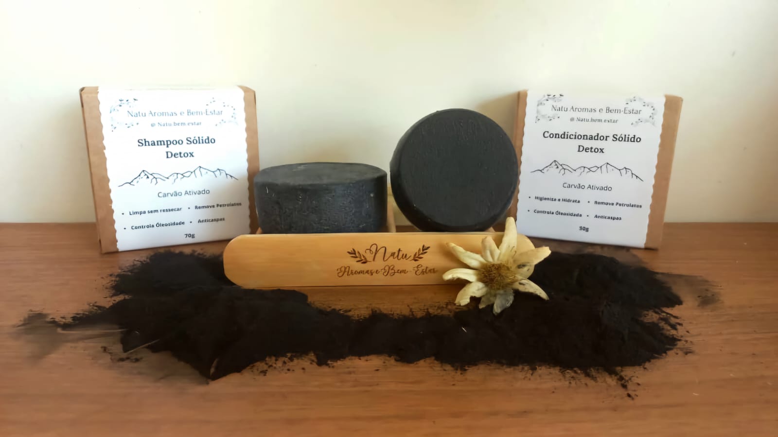 Condicionador Sólido Detox - Natu - Imagem 3