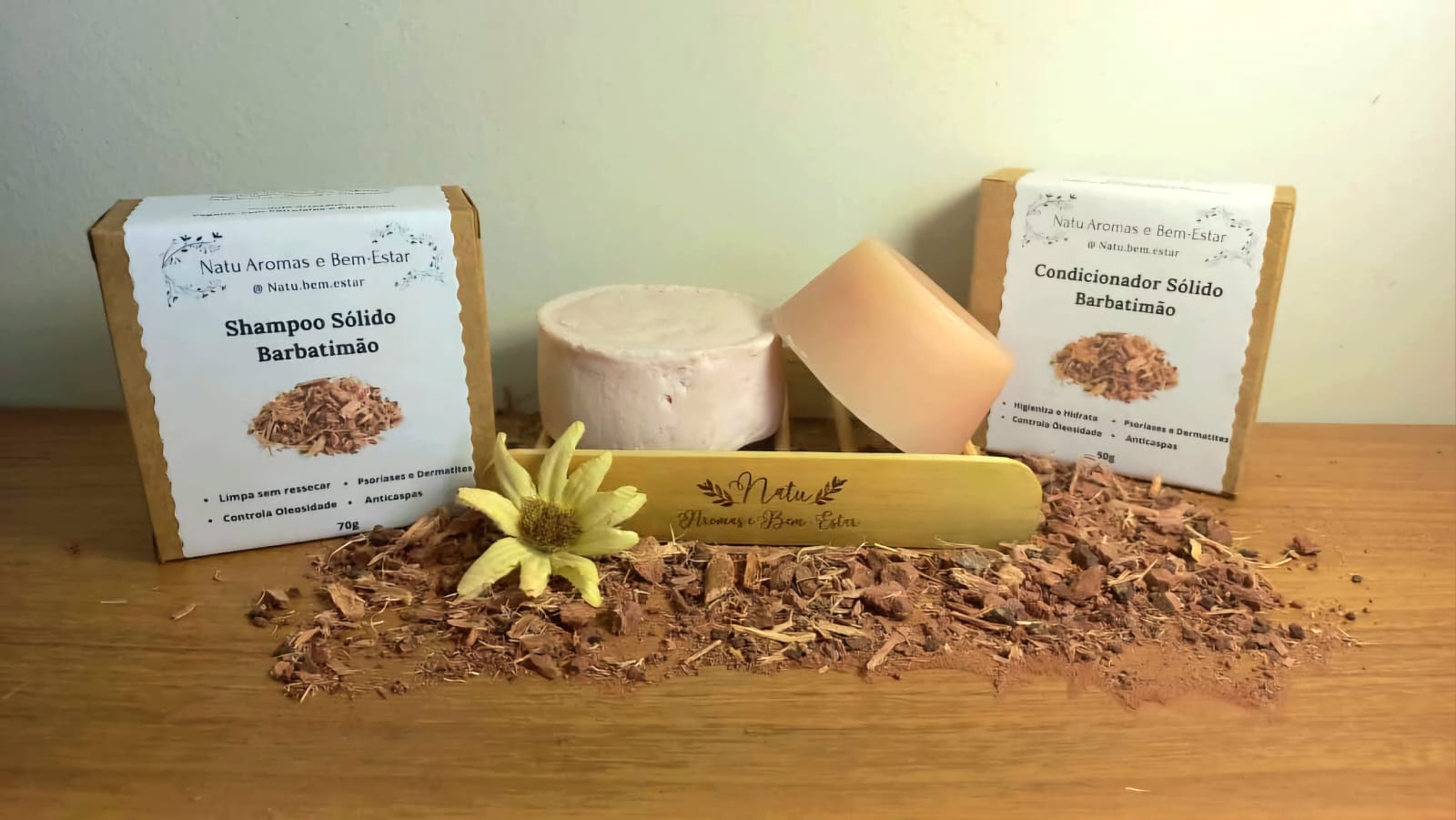 Condicionador Sólido Barbatimão - Natu - Imagem 3