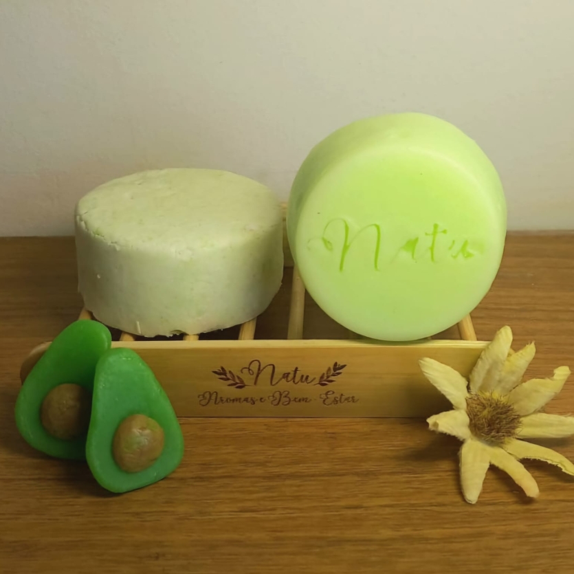 Shampoo sólido Abacate- Natu
